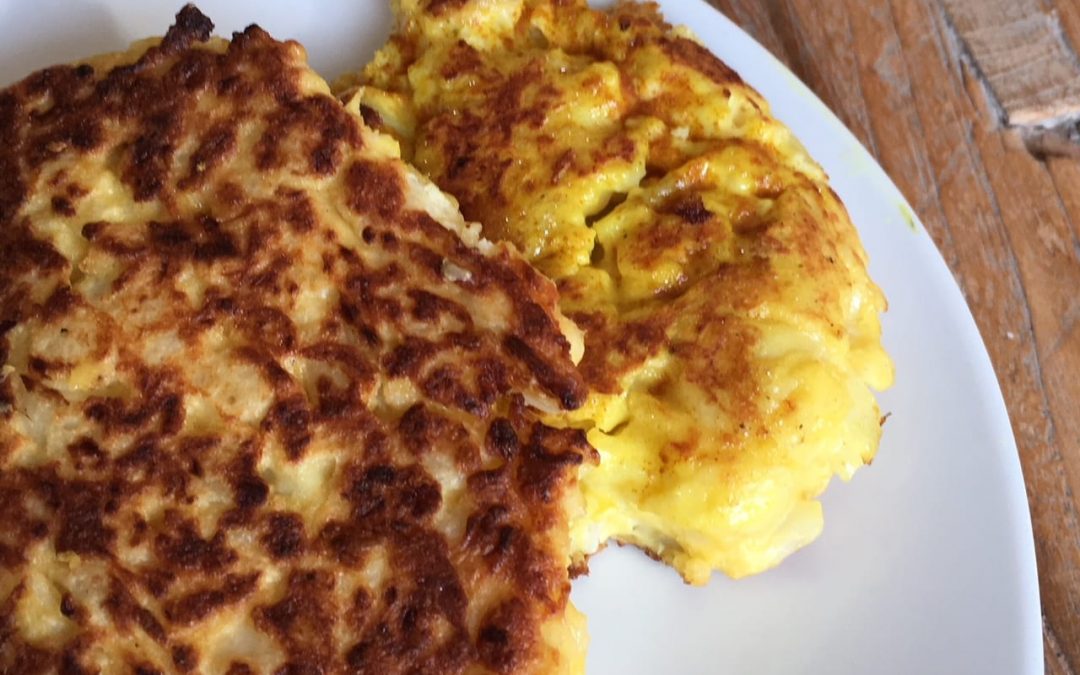 Bloemkool pannenkoeken